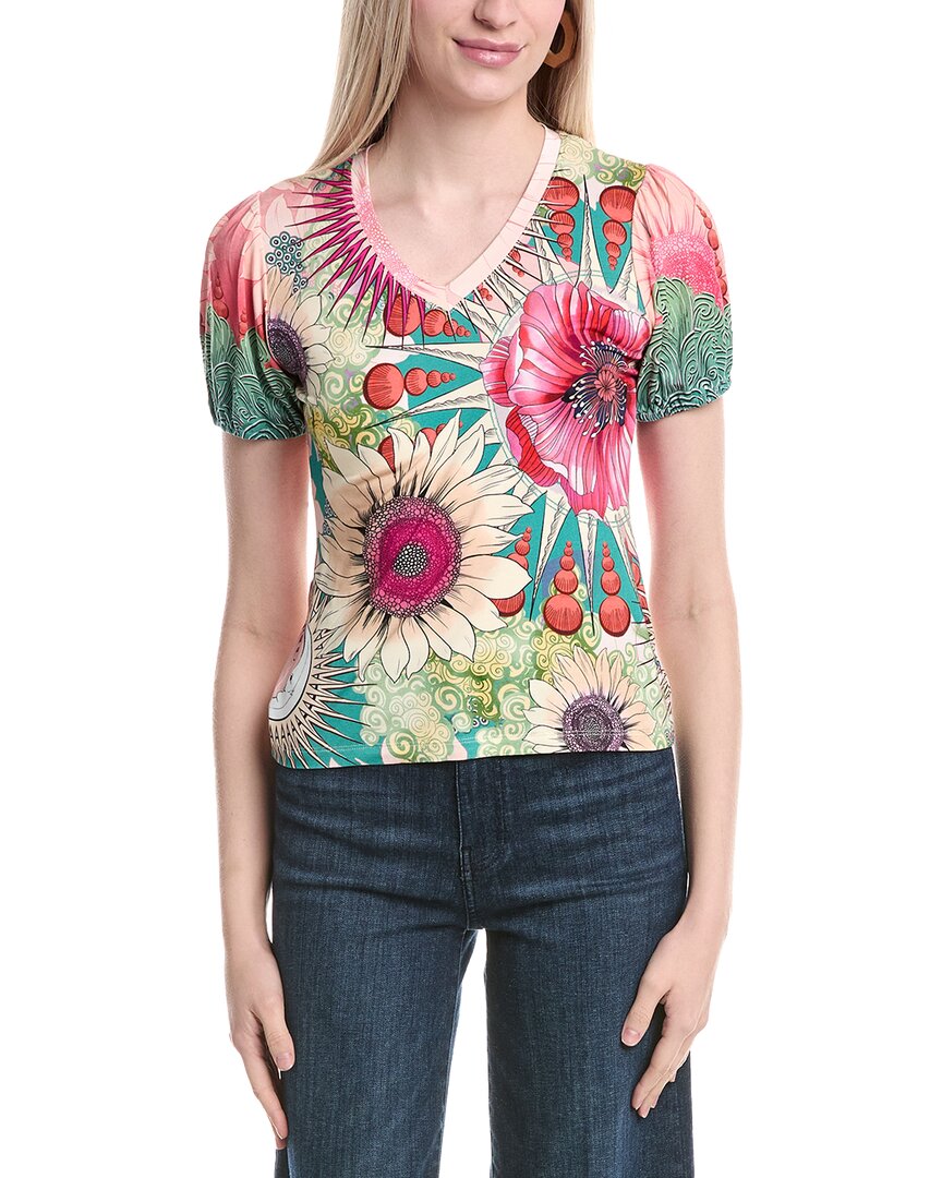 

Джонни был любимым топом Джейн Johnny Was, розовый