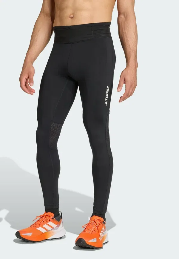 Трикотажные беговые леггинсы Xperior Adidas Terrex, черный