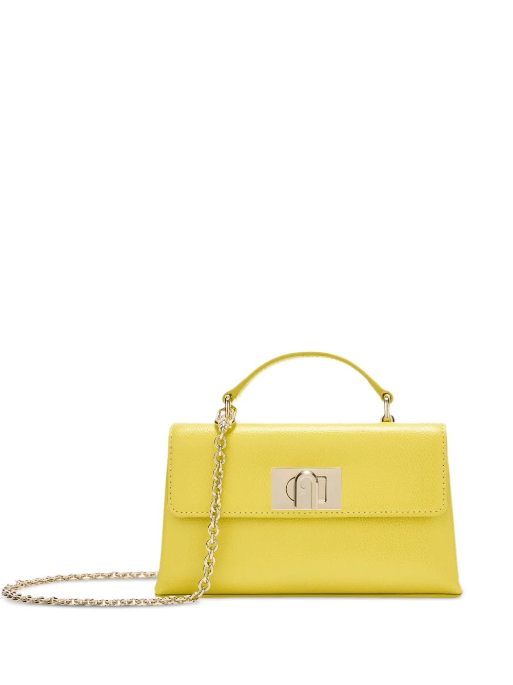 

Сумка-тоут 1927 размера мини Furla, желтый