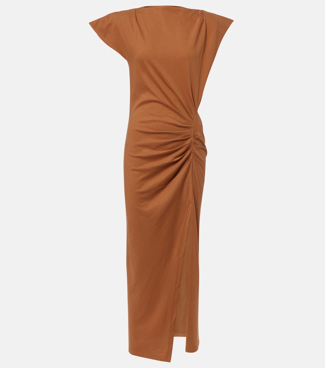 

Nadela собранное хлопковое макси-платье Isabel Marant, Caramel