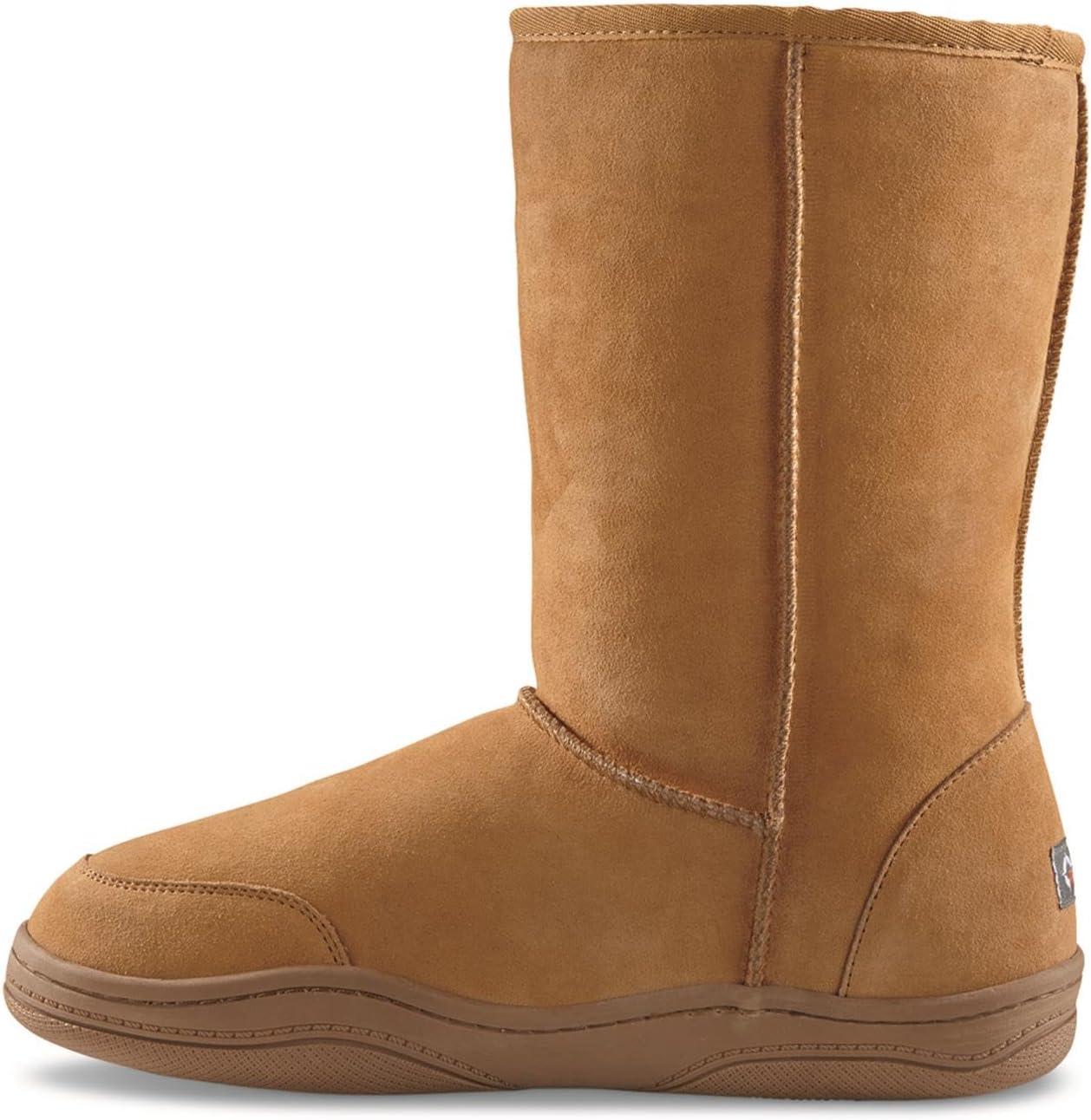Guide Gear Men’s 10” Suede Slipper Boots, Fuzzy Indoor Comfort Booties — фото 4