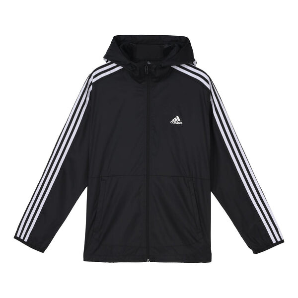

Куртка adidas MENS Classic 3-stripes Windbreaker Jacket Black, черный