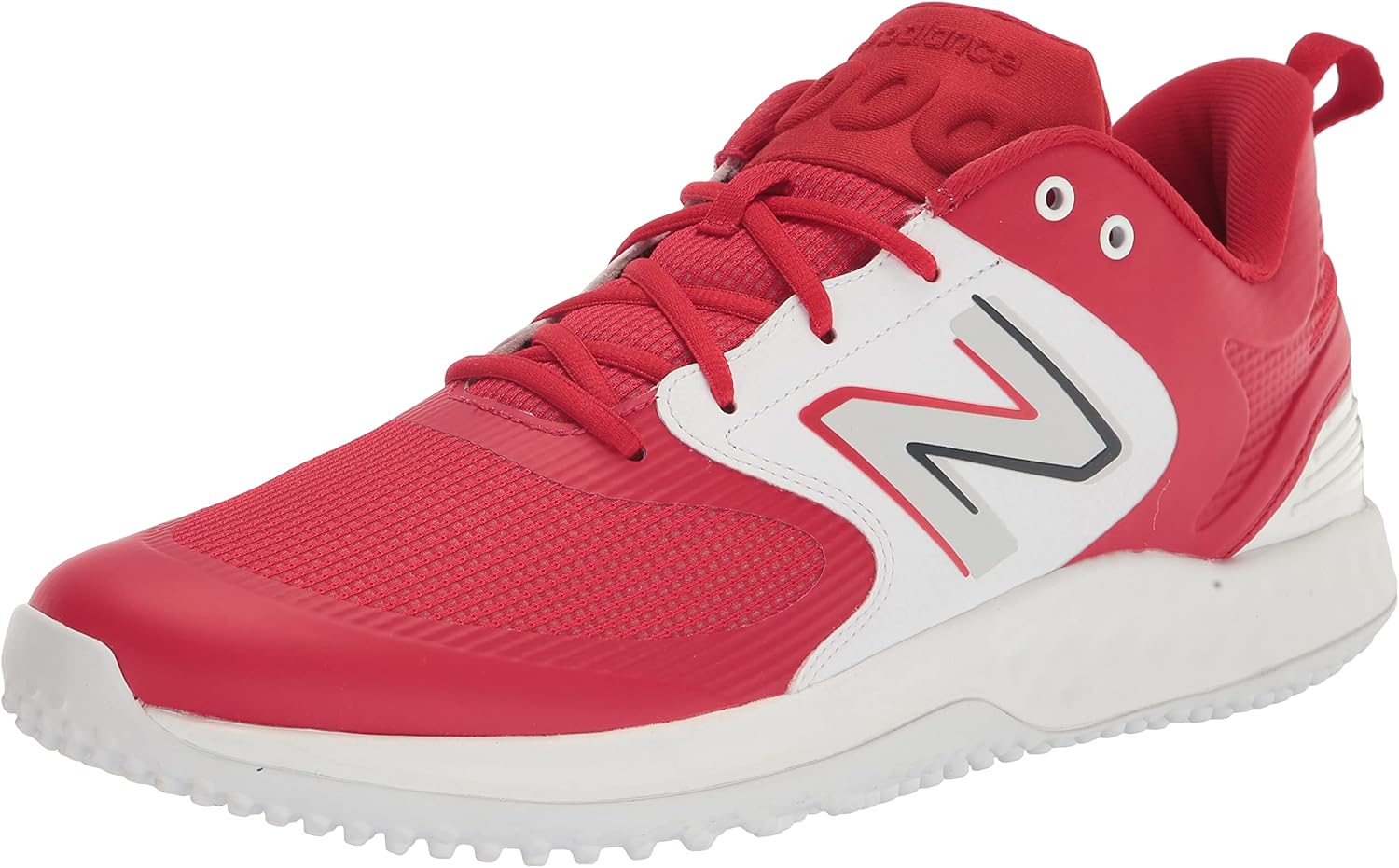 Мужские кроссовки New Balance Fresh Foam 3000 V6 для игры на искусственном газоне, белый/красный
