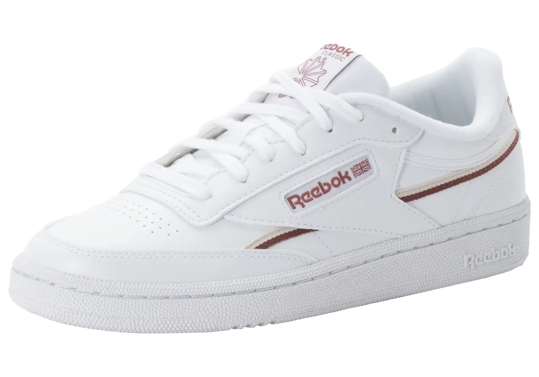 

Классические кроссовки Reebok "CLUB C 85 VEGAN" Reebok Classic, красный