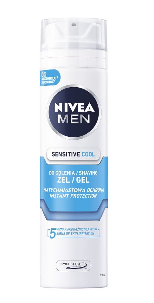 

Nivea Men Sensitive Cool гель для бритья, 200 ml