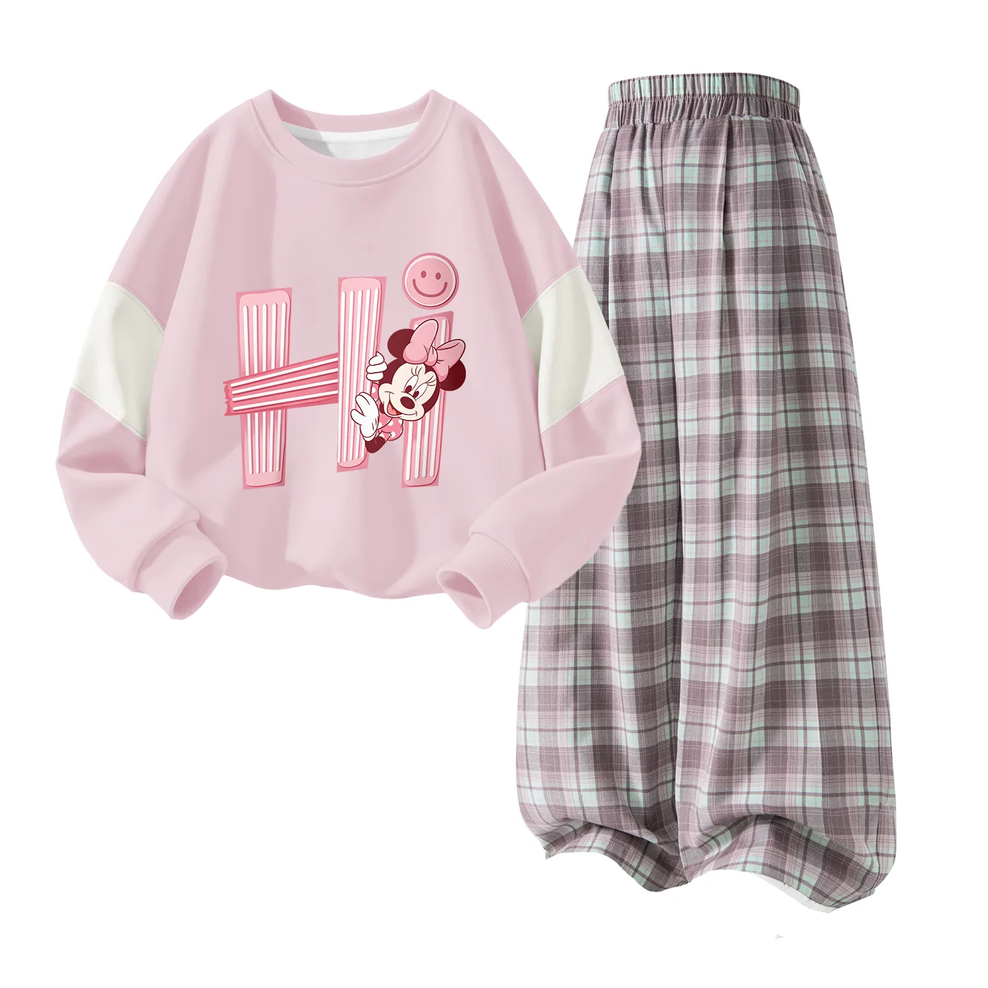 Детский спортивный комплект Casual Disney, Dihenei Cherry Blossom Pink+Pure Pink