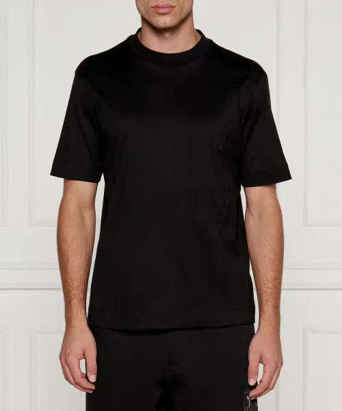 

Футболка Relaxed fit Emporio Armani, черный