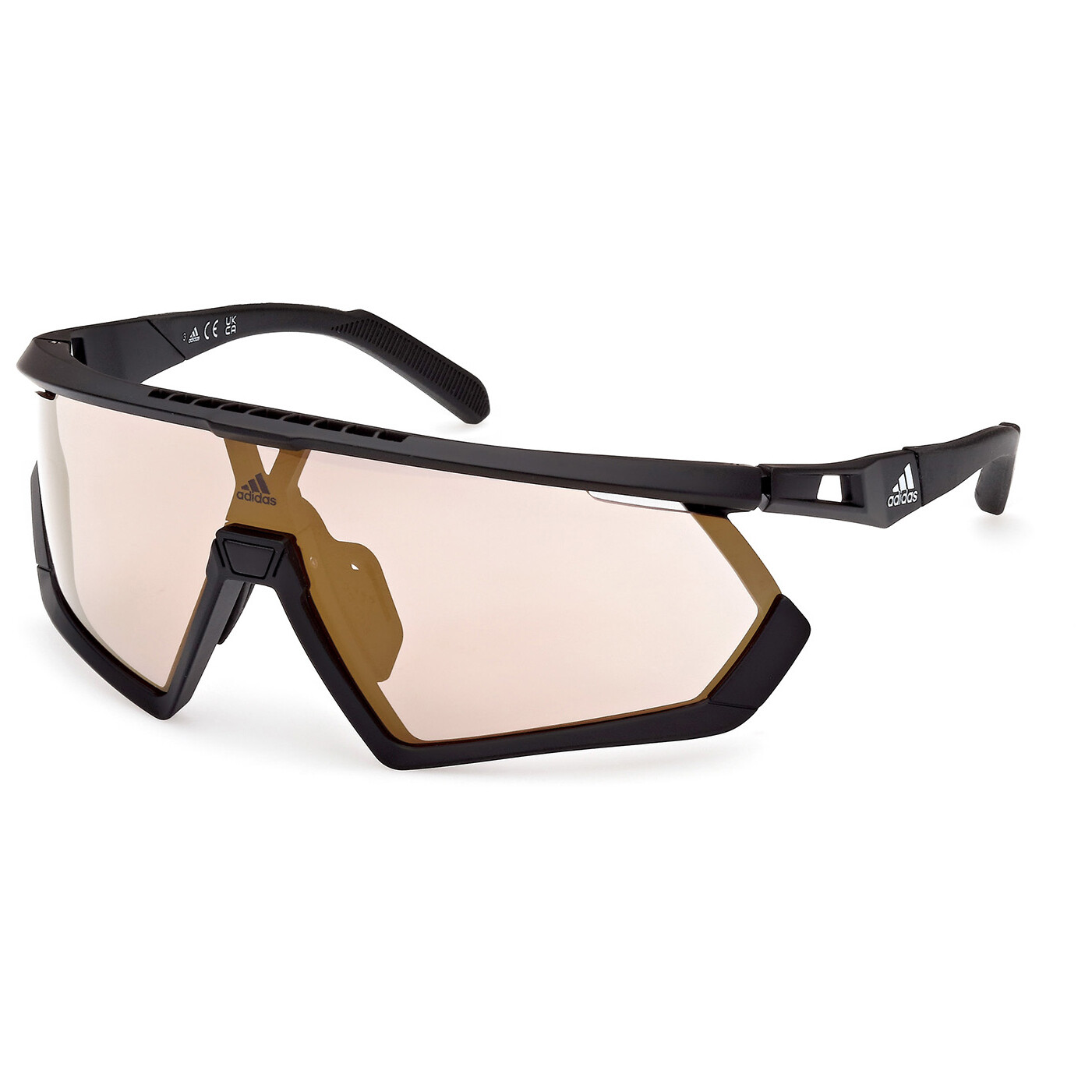 

Велосипедные очки Adidas SP0054 Mirror Cat 2 + Spare Lens Cat 0, матовый черный