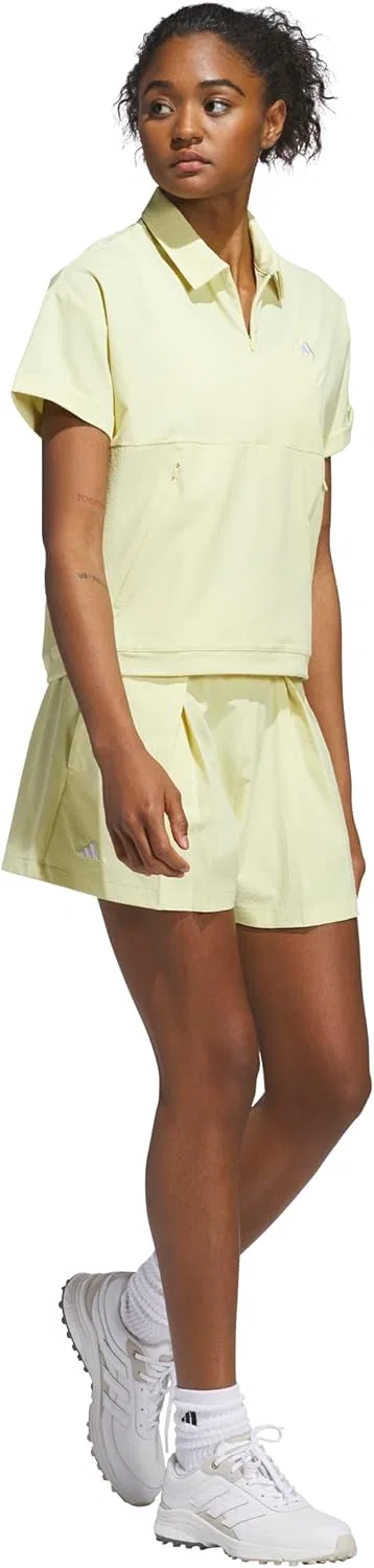 Шорты активные adidas Go-to Pleated, Powder Yellow