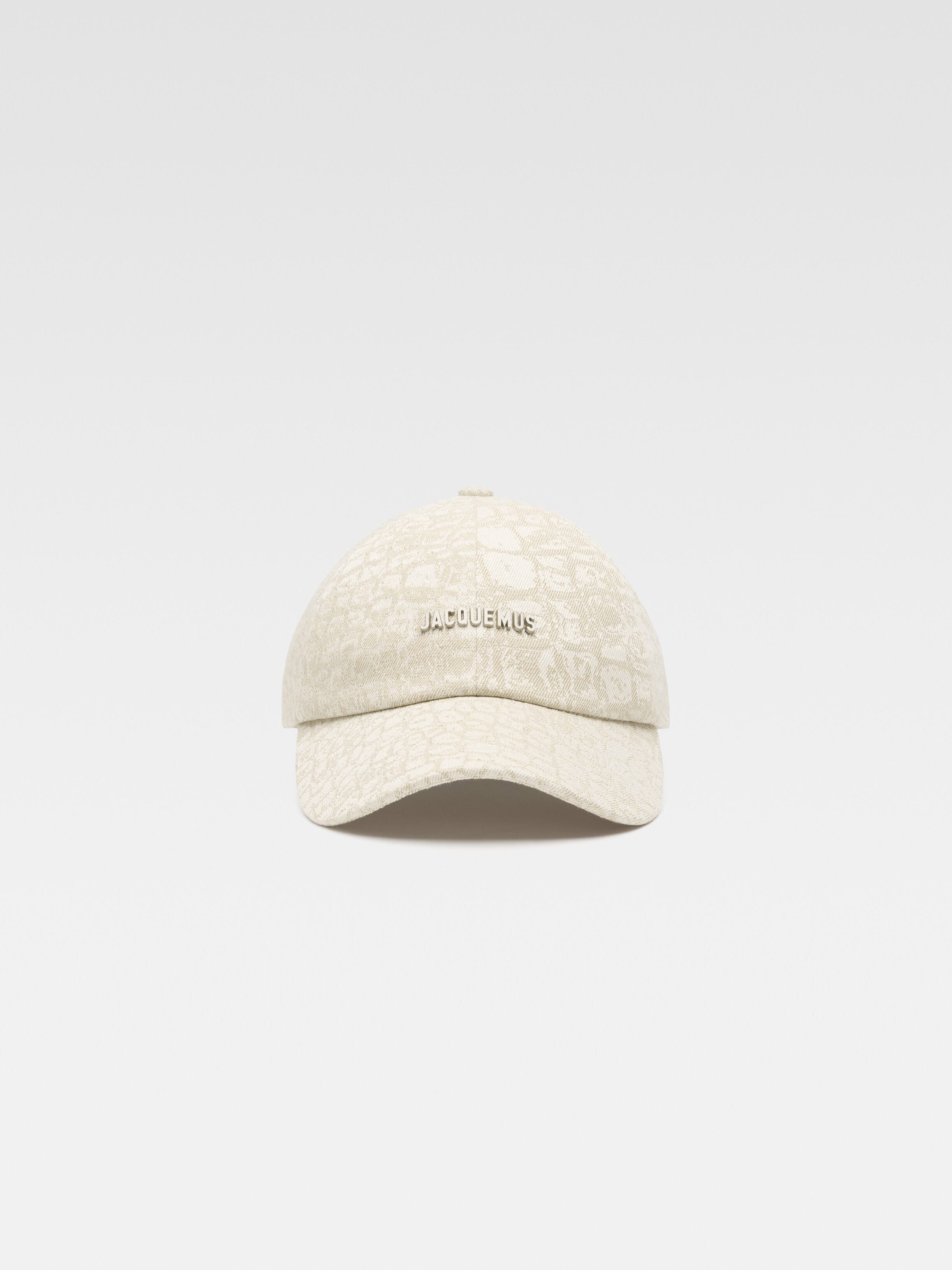 

Бейсболка с логотипом JACQUEMUS The Gadjo cap, бежевый