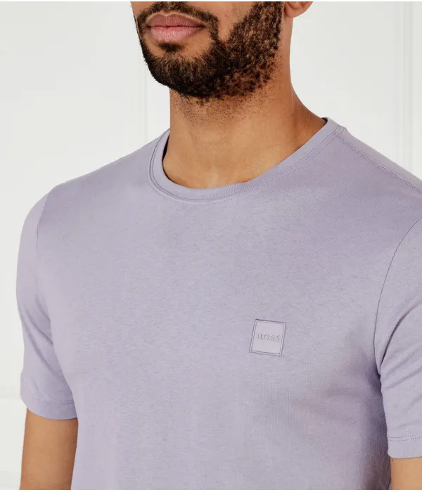 Истории о футболках Relaxed fit Boss Orange, фиолетовый — фото 4
