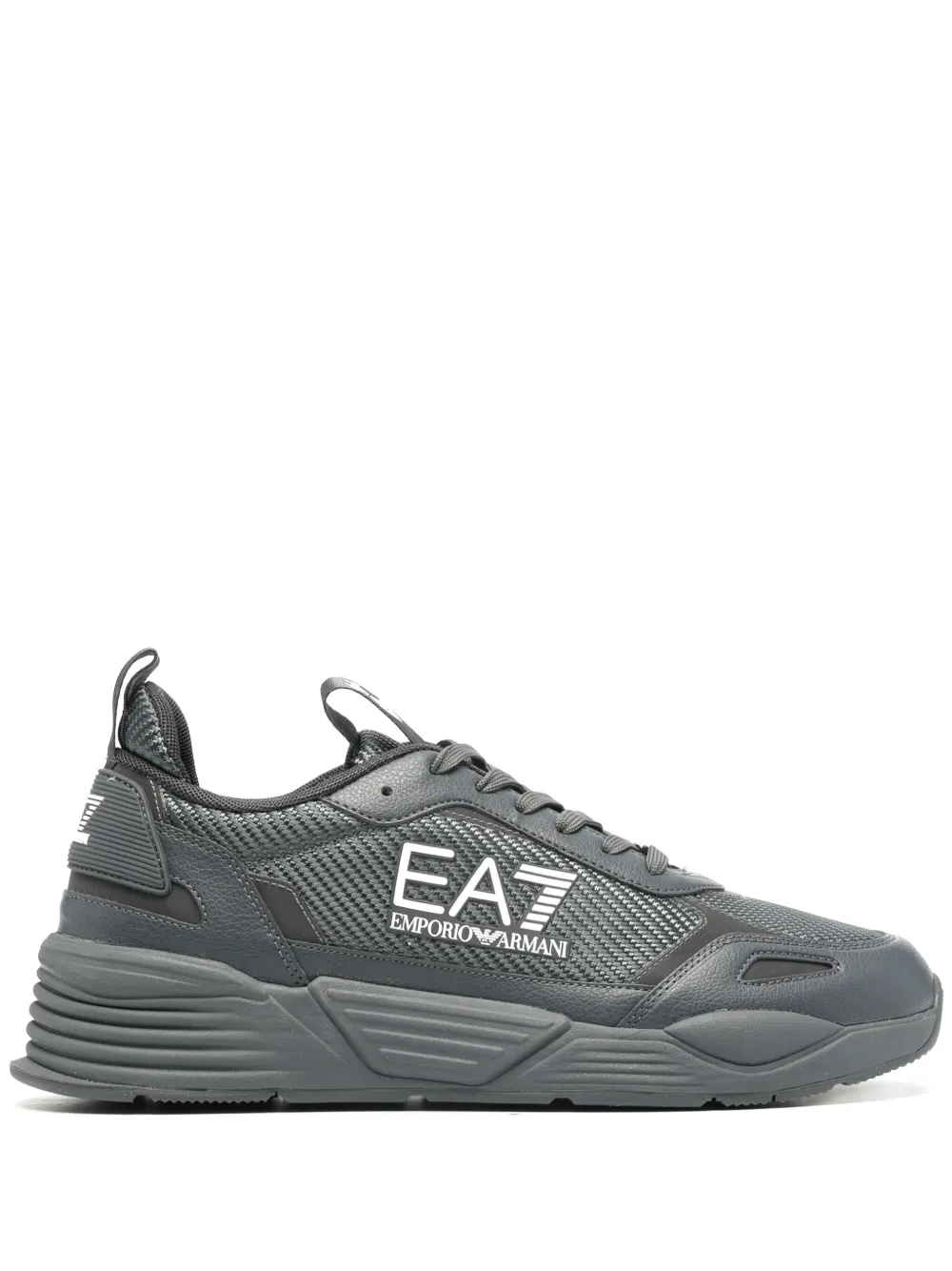 

Кроссовки с логотипом Ea7 Emporio Armani, серый
