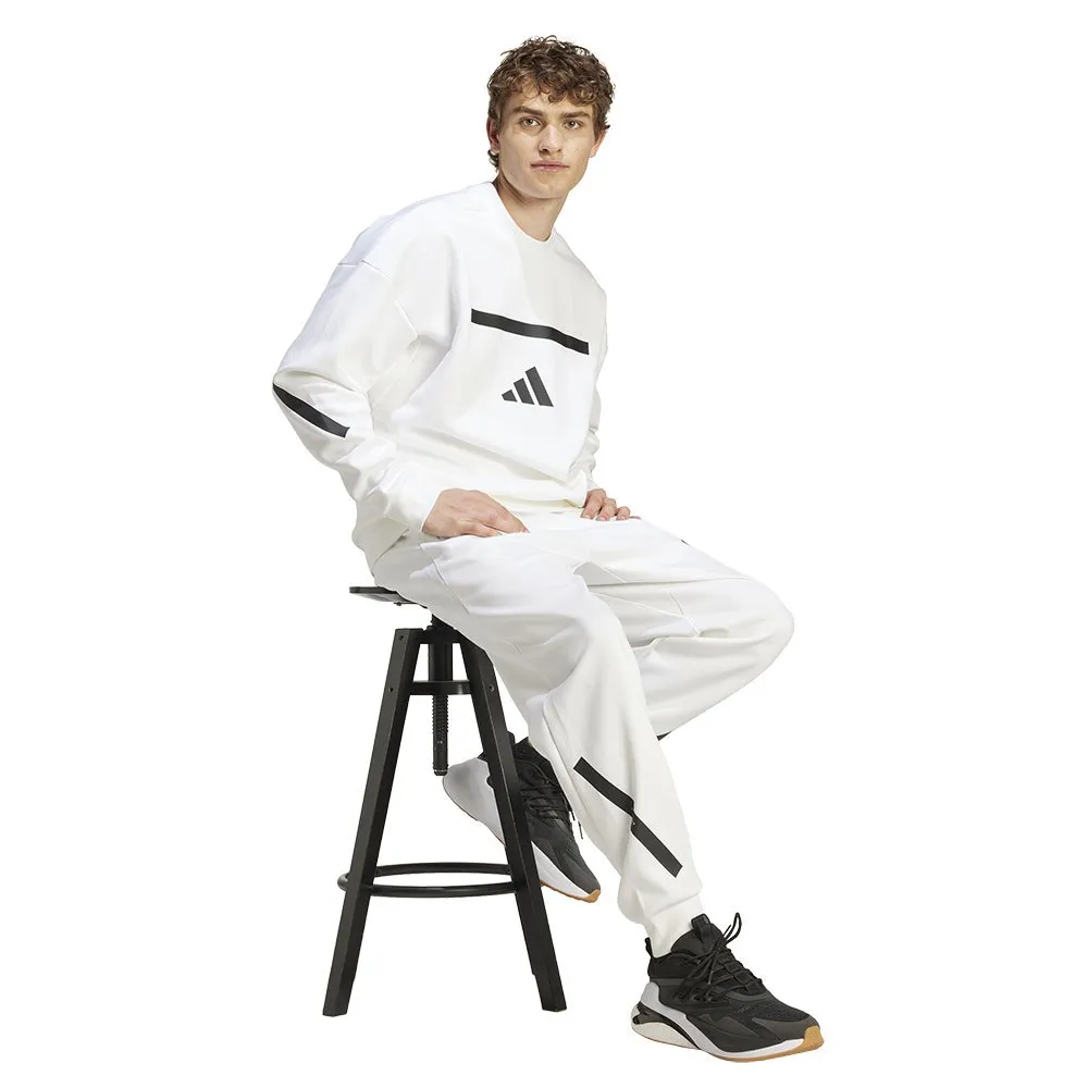 Толстовка adidas New Z.N.E, белый — фото 4