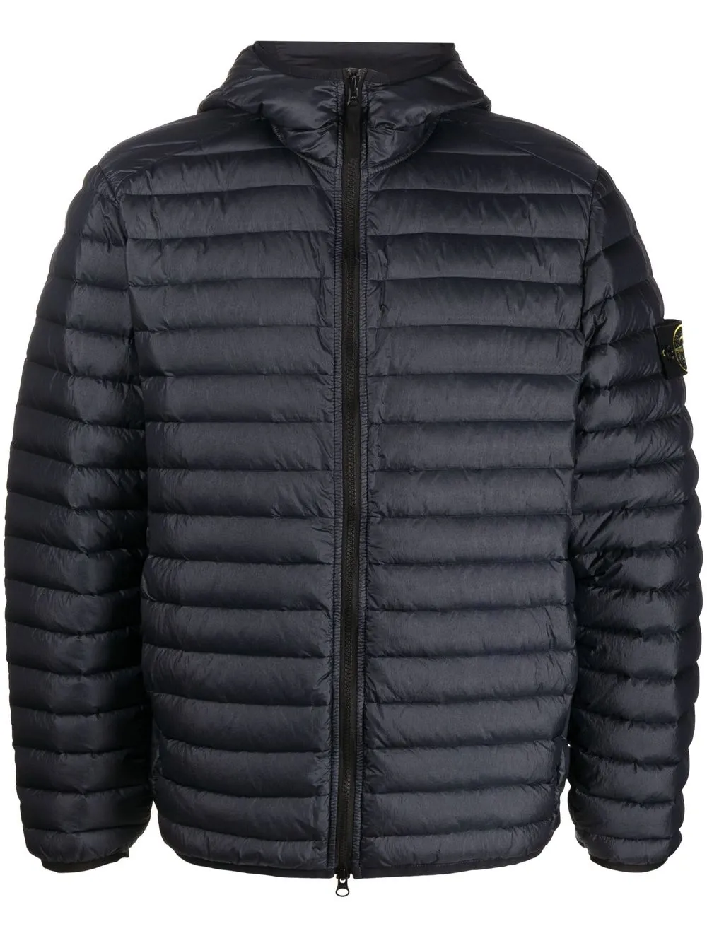 

Пуховик с нашивкой Compass Stone Island, синий