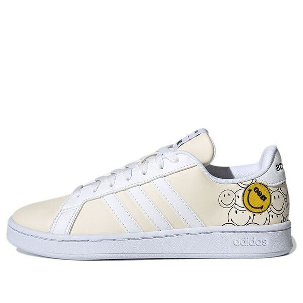 

Кроссовки neo smiley x neo grand court Adidas, желтый