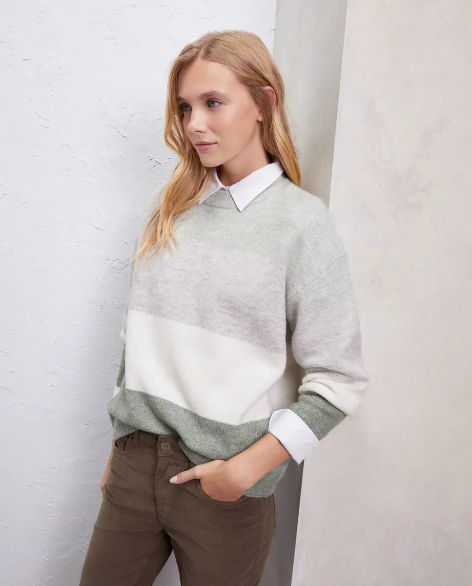 

Женский свитер с длинными рукавами Easy Wear, зеленый