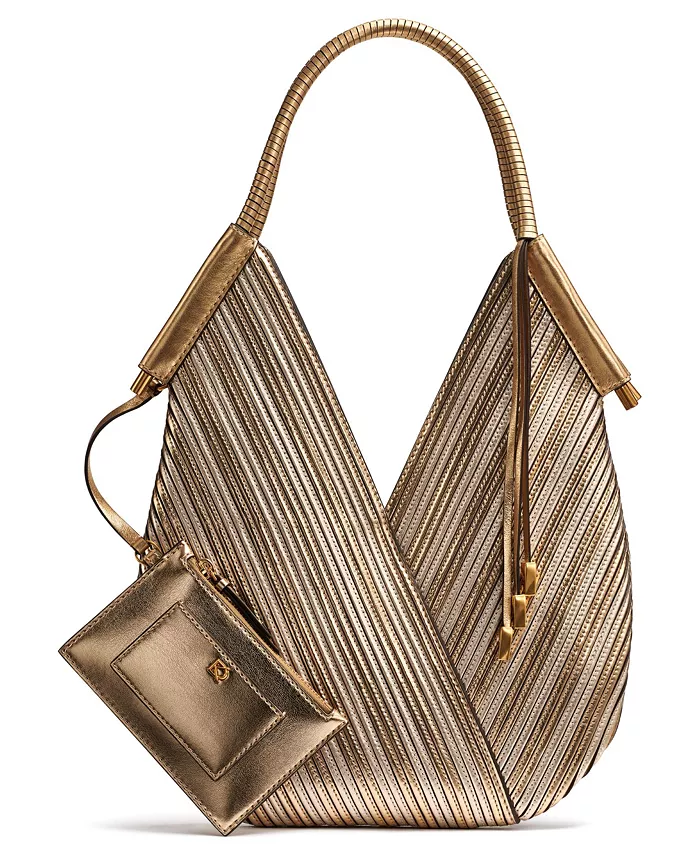 

Сумка через плечо Baldwin Mini Metallic Donna Karan New York, золотой