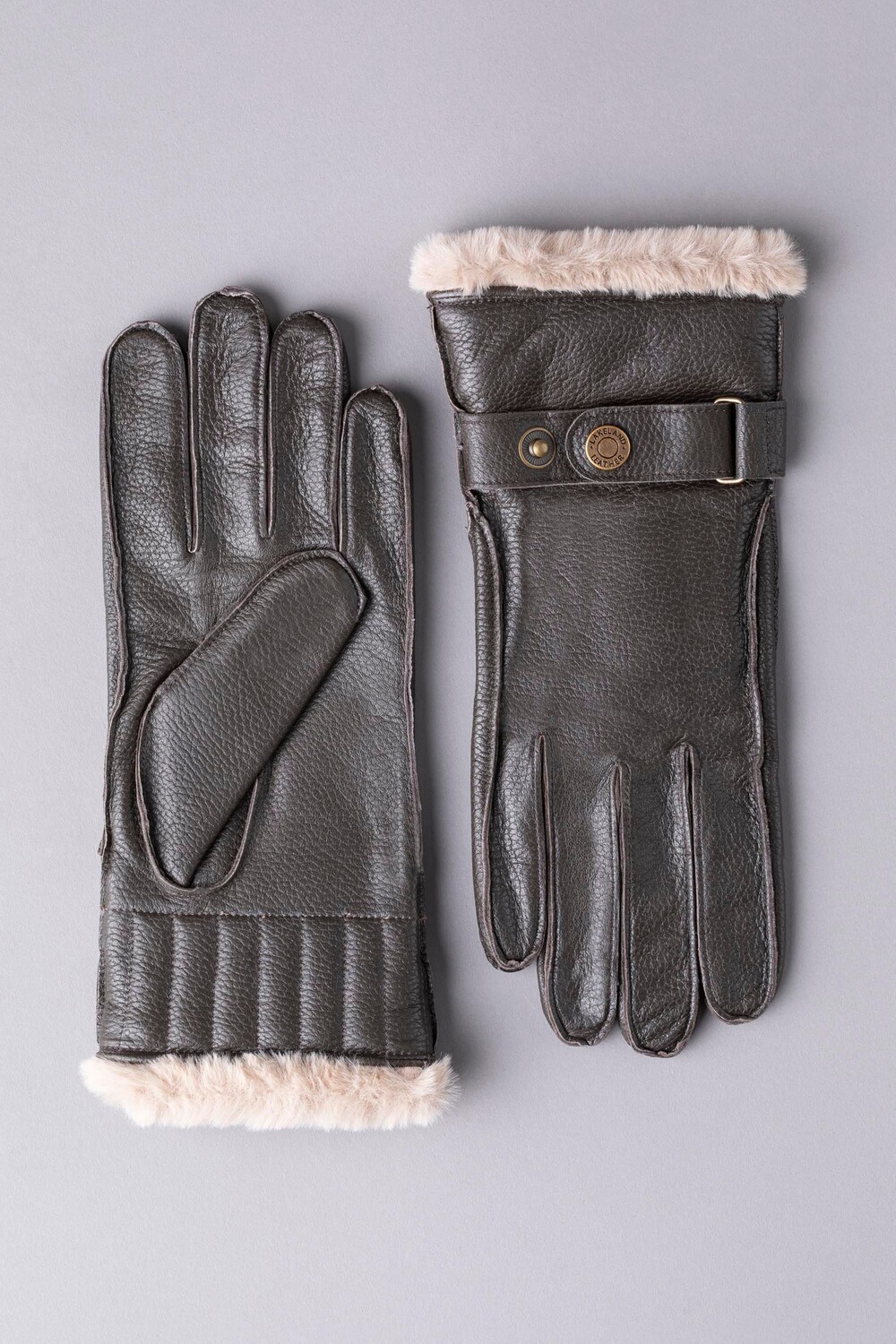 

Кожаные перчатки Lakeland Milne Lakeland Leather, коричневый