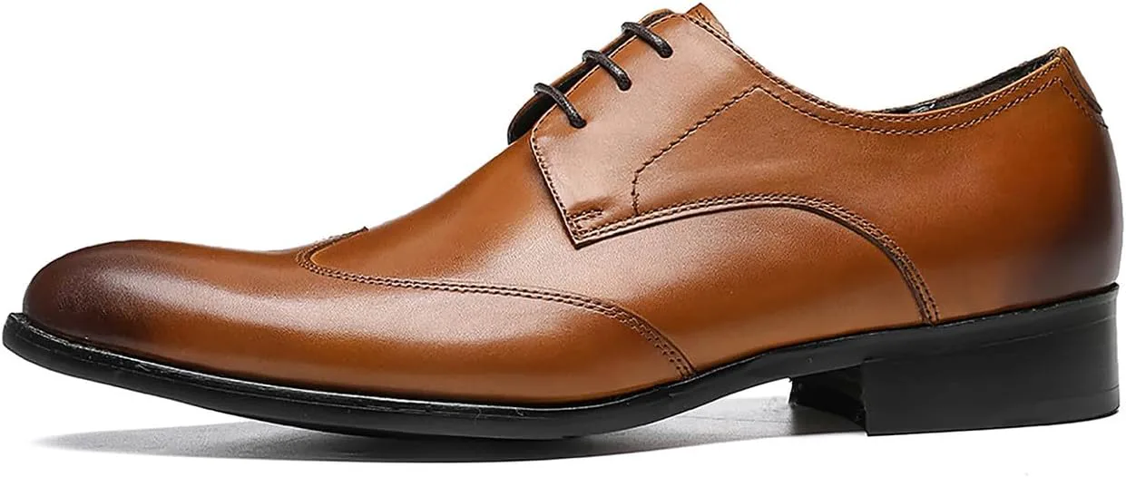 

Мужские кожаные туфли Santimon, официальные оксфорды, модные свадебные, для вечеринки, деловые, дерби, повседневные и для прогулок, для мужчин и мальчиков