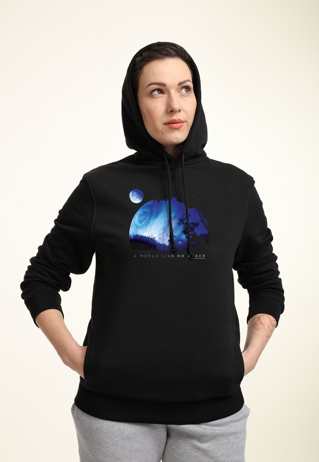 

Толстовка с капюшоном AVATAR 1 A WORLD LIKE NO OTHER Henry Tiger, черный
