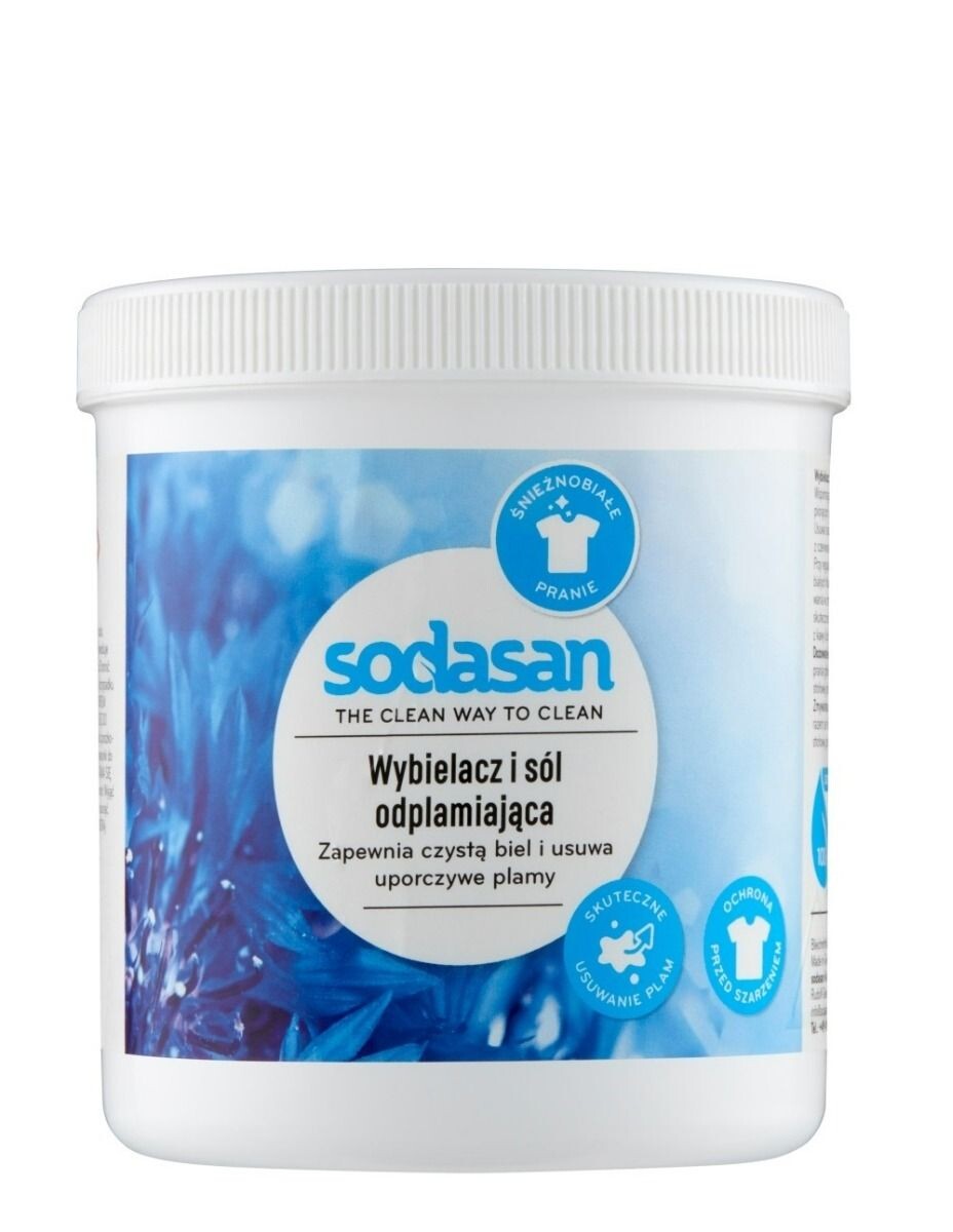 

Соль для отбеливания и удаления пятен Sodasan Bio, 500 гр