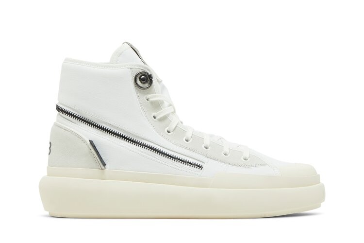 

Кроссовки Adidas Y-3 Ajatu Court High, белый, Серый, Кроссовки Adidas Y-3 Ajatu Court High, белый