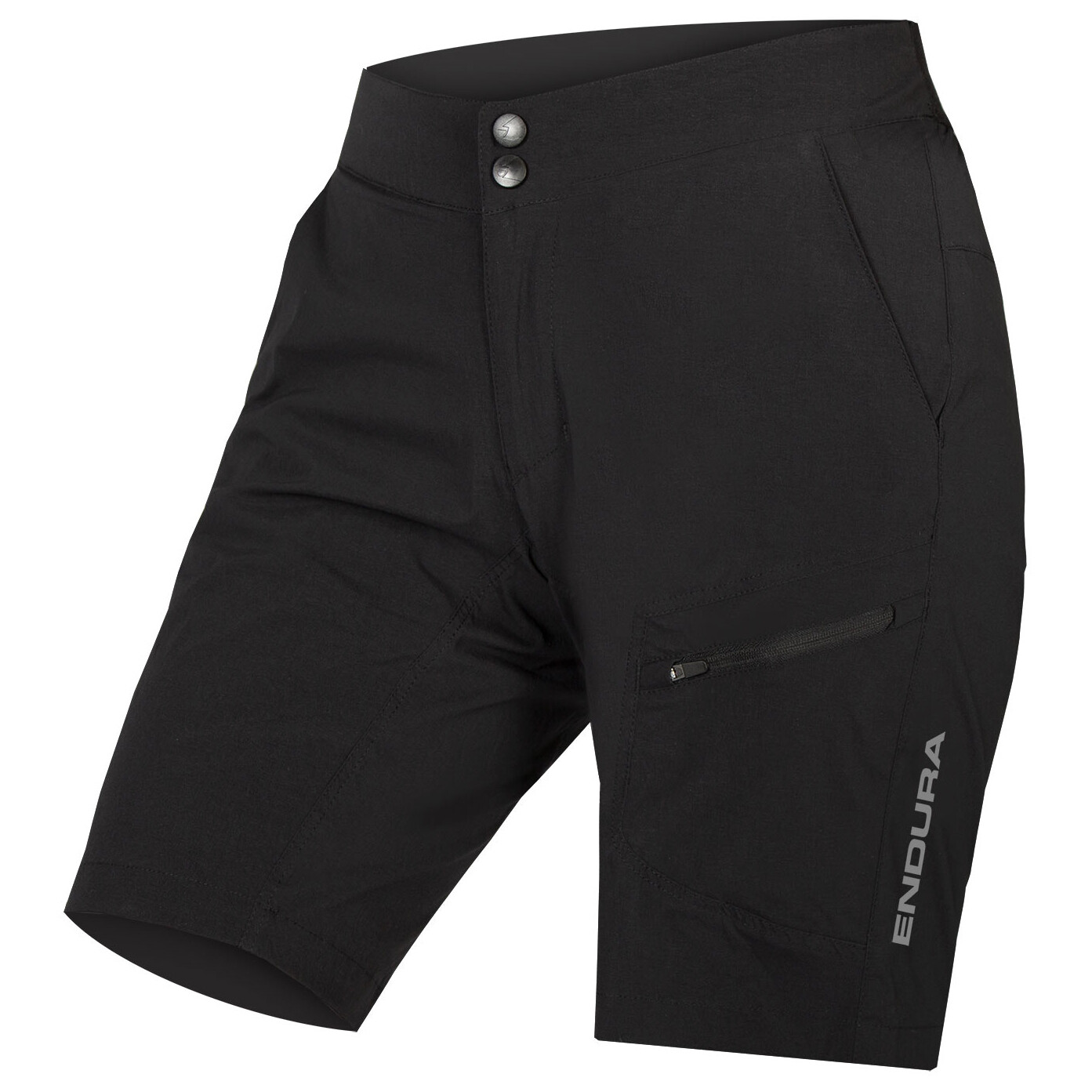 

Велосипедные шорты Endura Women's Hummvee Lite Shorts Mit Innenhose, черный