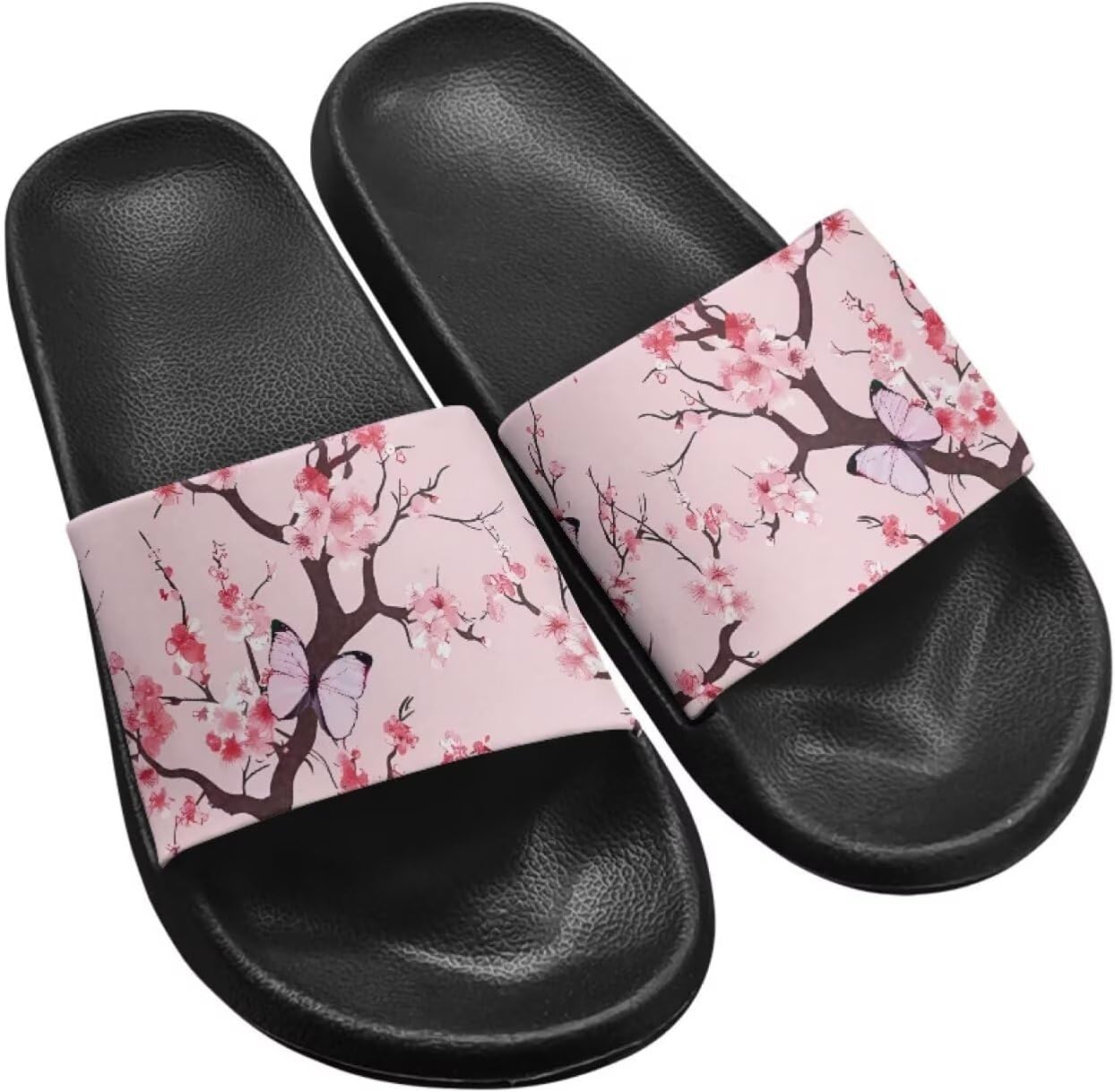 

Унисекс сандалии летние шлепанцы тапочки с открытым носком для бассейна, шлепанцы с подошвой из ЭВА, для женщин Getelinseng, розовый