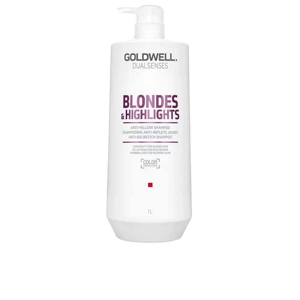 

Шампунь Blondes & highlights anti-yellow shampoo Goldwell, 1000 мл.