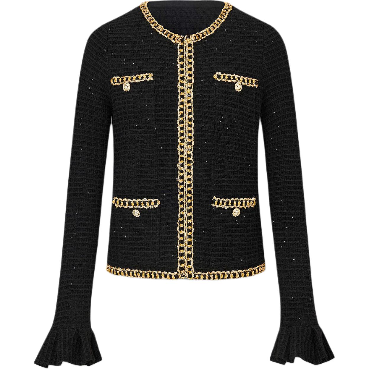 

Karl Lagerfeld / Karl Lagerfeld Jeans Женская трикотажная коллекция KARL LAGERFELD SS25, черная