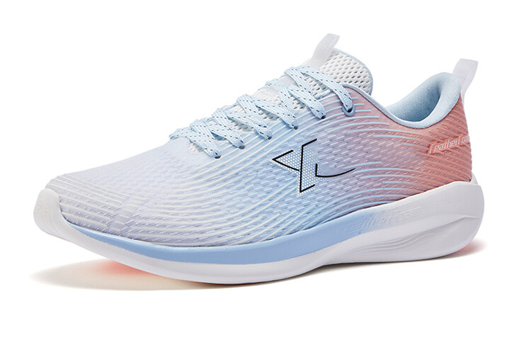 Кроссовки To Light 6.0 мужские с низким верхом Electronic Powder Blue/Peach Orange Xtep — фото 2