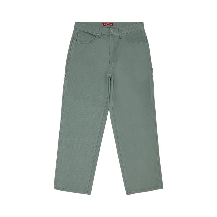 

Брюки Supreme Denim Painter Pant, зеленый