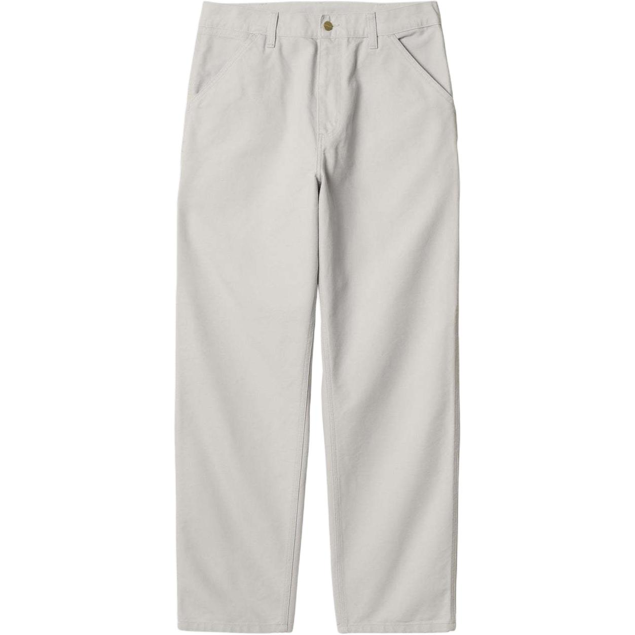 

Брюки с усилением на одном колене Carhartt WIP, серо-белый