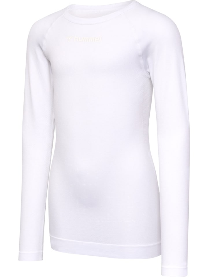 

Футболка "Hmlbl Comfort 2.0 Tee L/S Kids" белого цвета Hummel