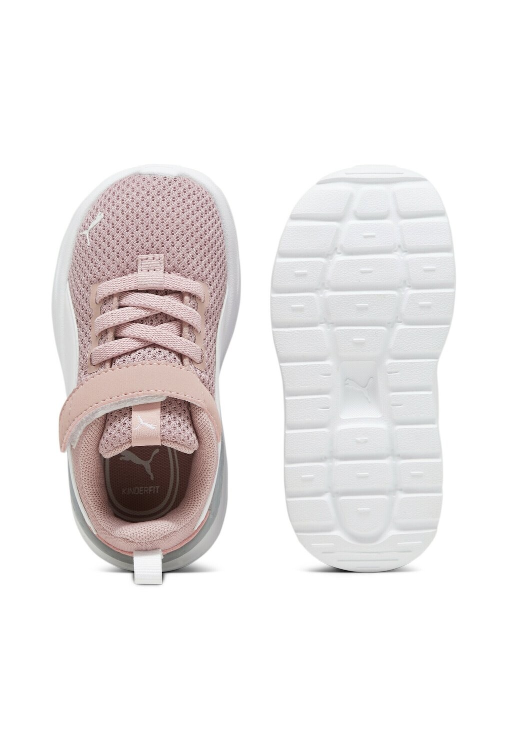 Кроссовки нейтральные Anzarun Lite Unisex Puma, цвет peach smoothie white — фото 3