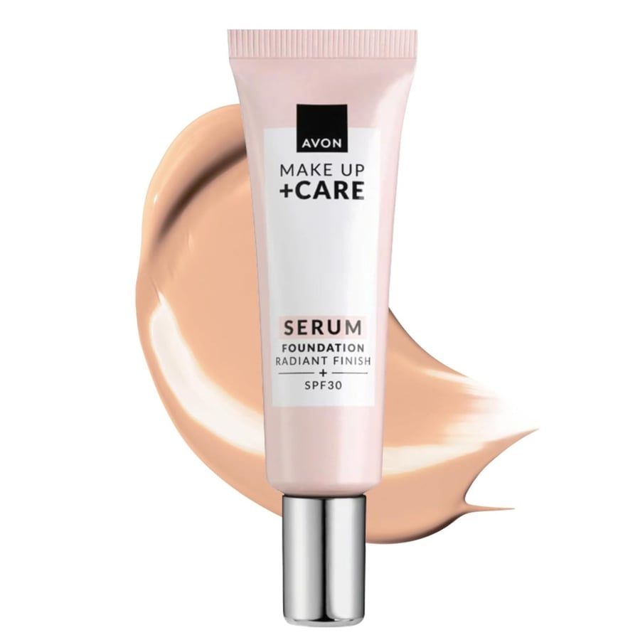 

Make Up + Care Foundation - сыворотка 3в1 - 115P (бледно-розовый) AVON