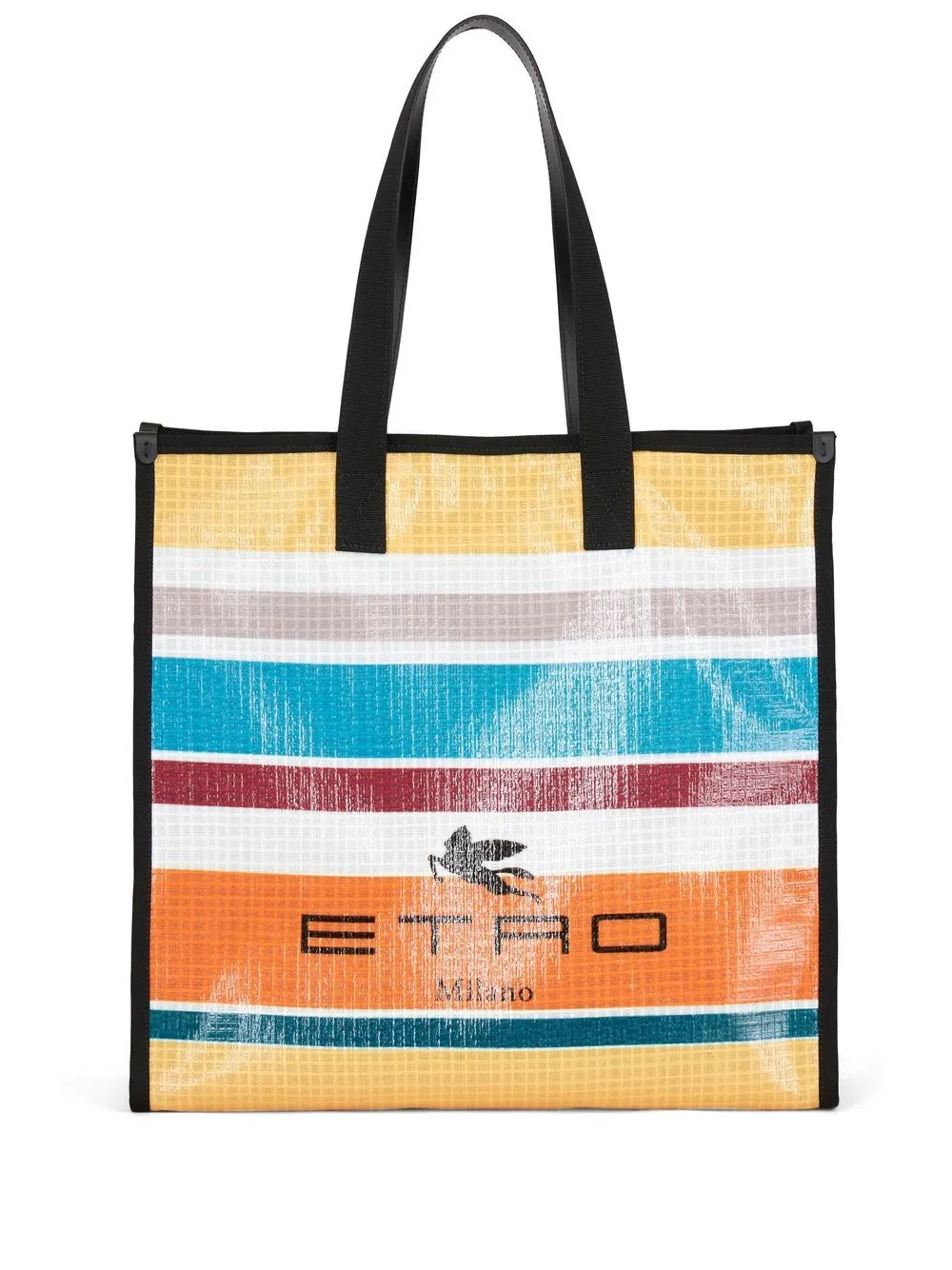 

Сумка-тоут в полоску ETRO, желтый