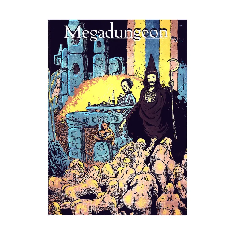 

Megadungeon #3, Fantasy Role Playing Games (Hack & Slash Publishing), мягкая обложка