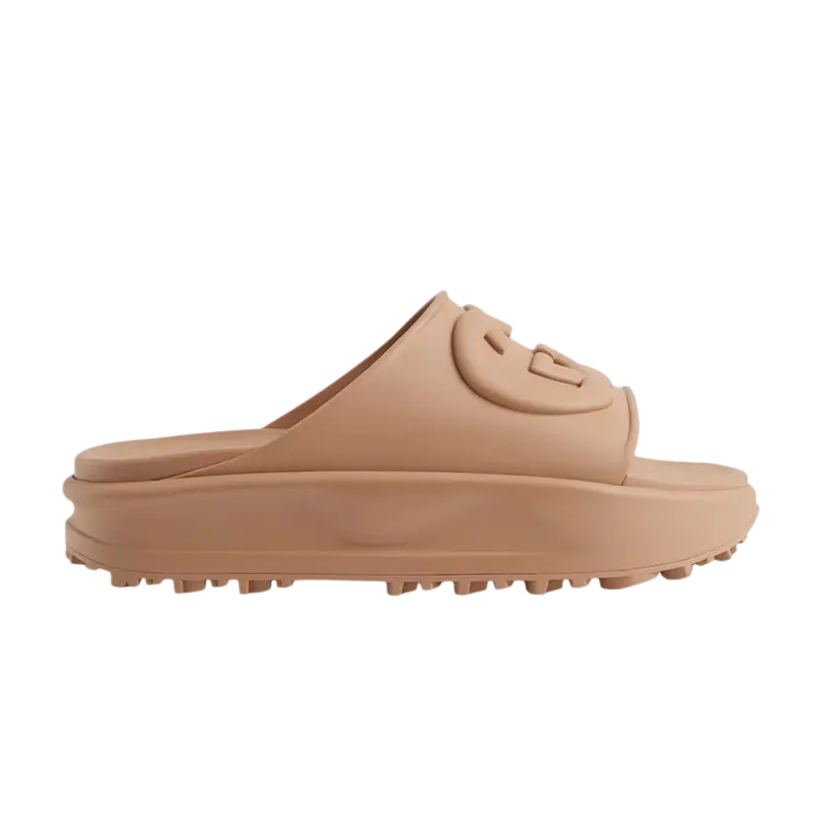 Кроссовки Gucci Wmns Slide Sandal, коричневый