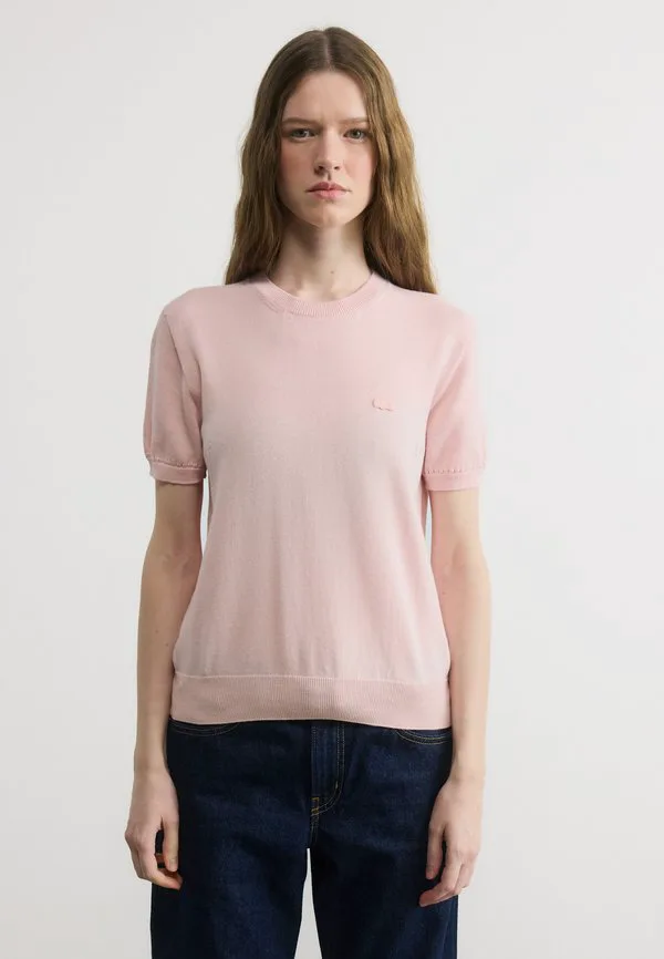 Футболка Lacoste Nidus, однотонная, белая