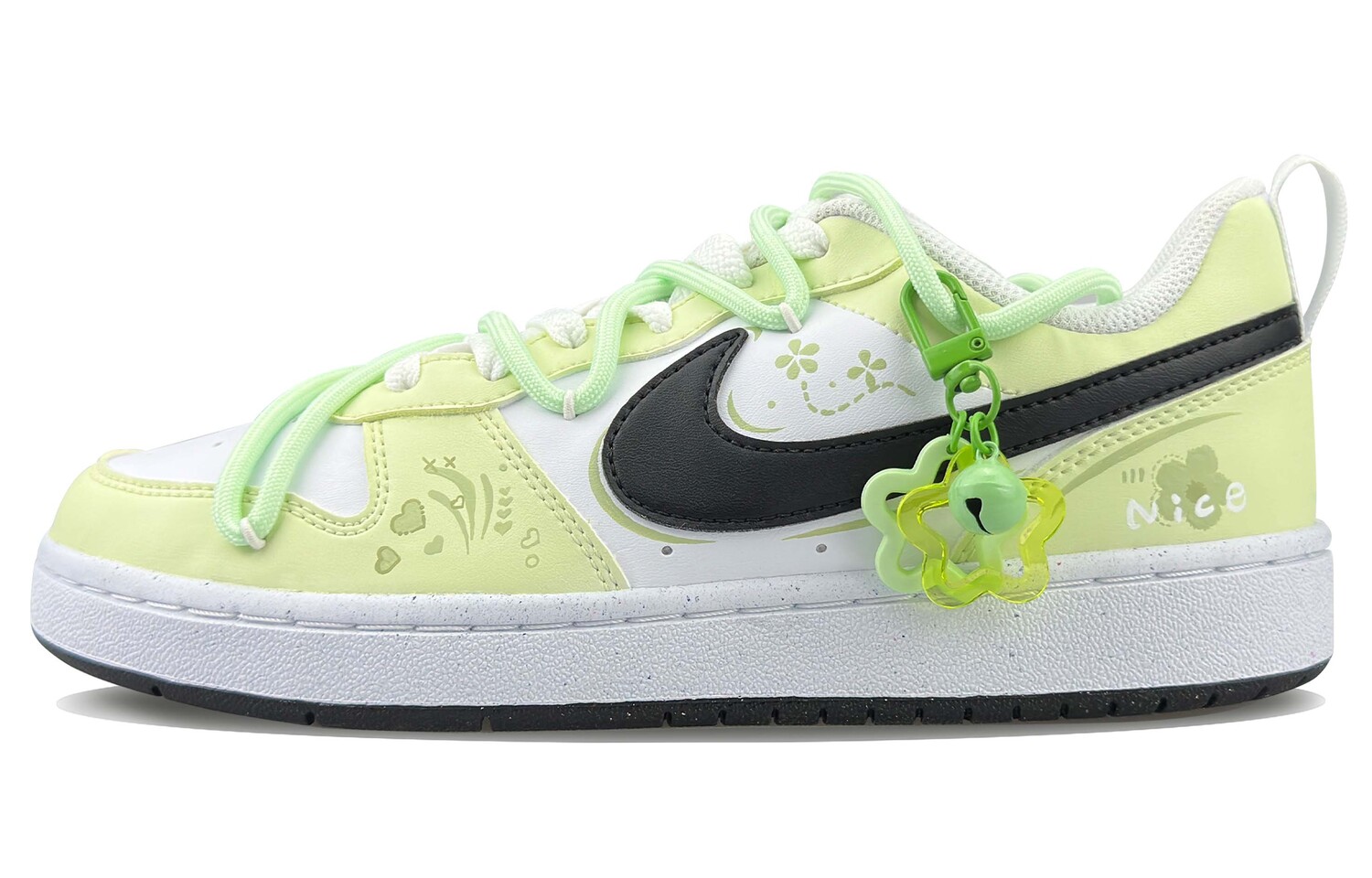 

Женские кроссовки для скейтбординга Nike Court Borough, Keylime