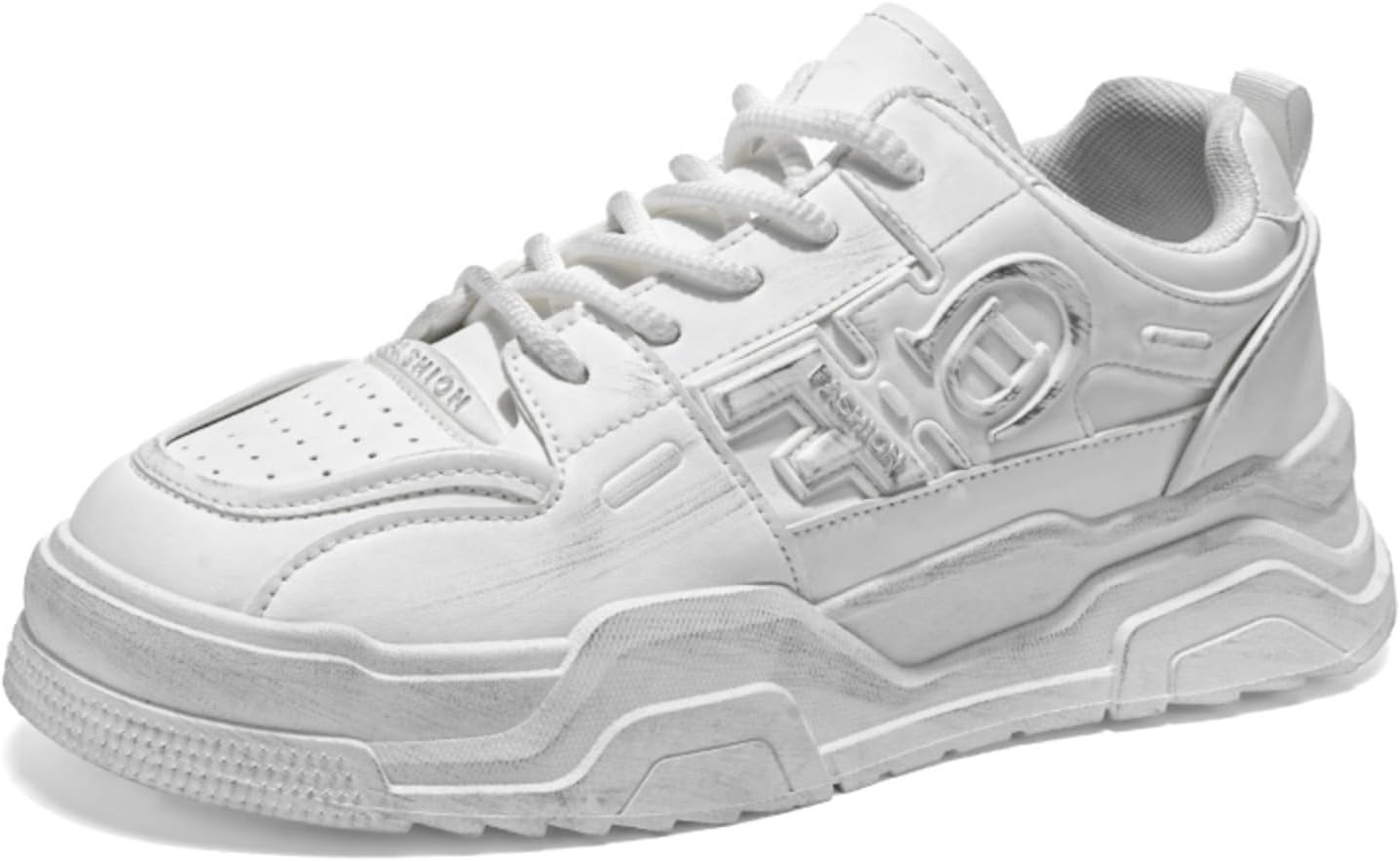 

Мужские массивные кроссовки на платформе, стильная повседневная обувь- идеально подходит для городских прогулок, тренировок в спортзал и ежедневных поездок на работу Kpdwfms, бежевый