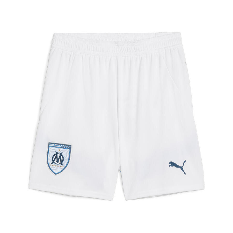 

Шорты Olympique de Marseille 24/25 Молодежные PUMA White Bleu Azur Blue