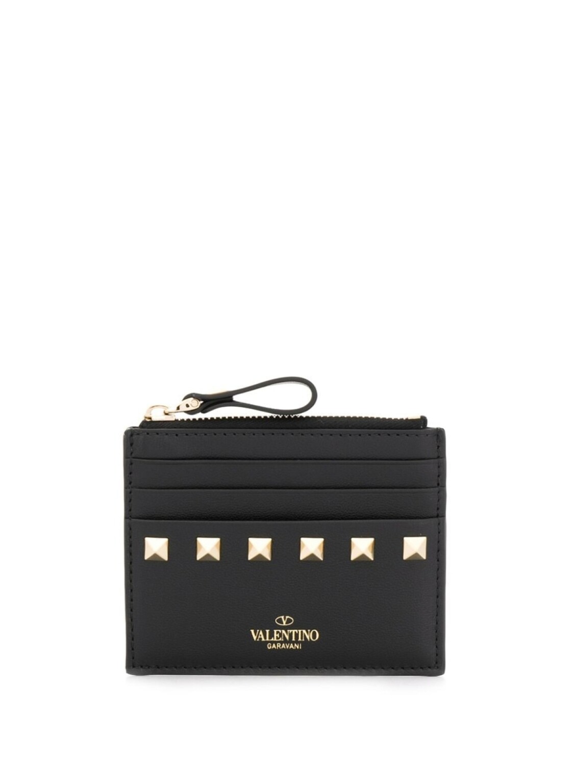 

Valentino Garavani картхолдер Rockstud, черный