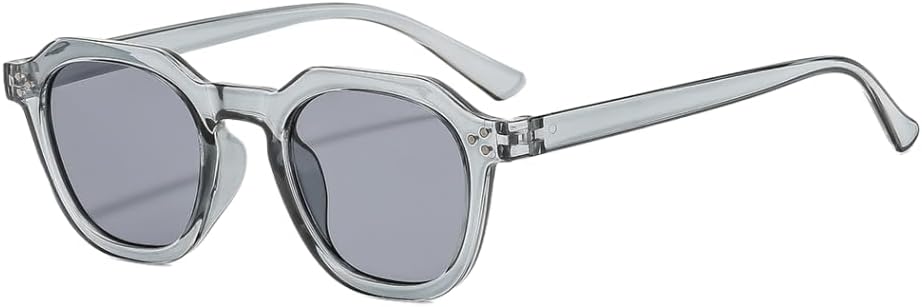 

Винтажные квадратные солнцезащитные очки для женщин и мужчин – ретро-очки с толстой оправой, модные солнцезащитные очки UV400 для активного отдыха на природе MAZNVISO, Gray