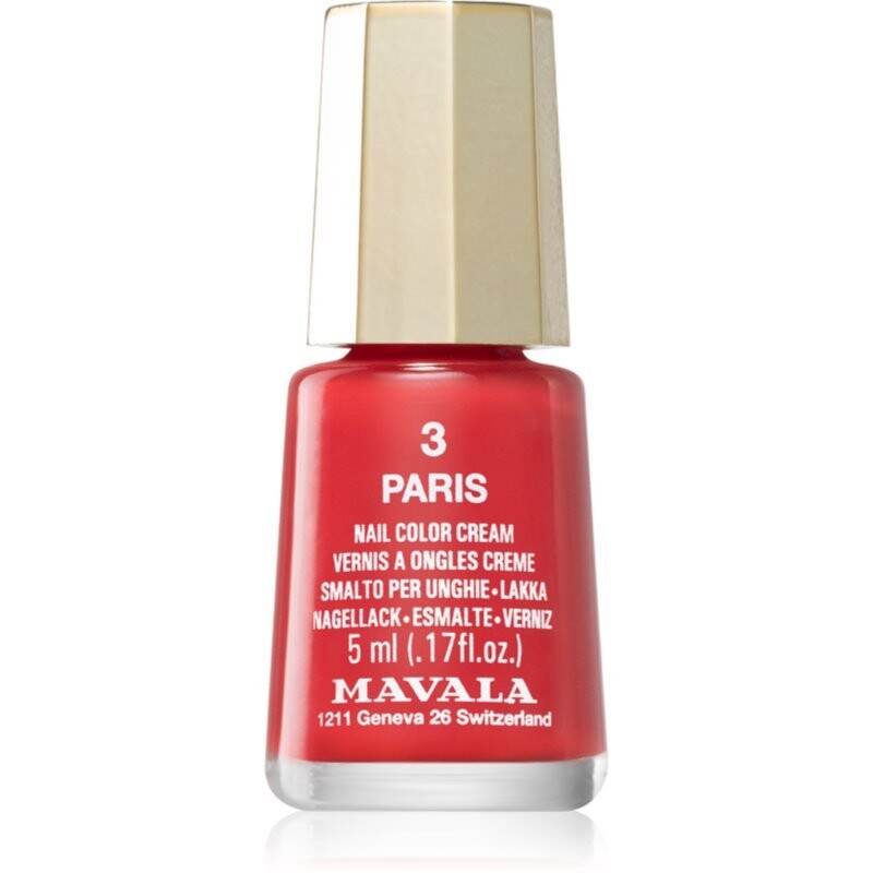 

Лак для ногтей Mavala Mini Color оттенок 3 Париж 5 мл