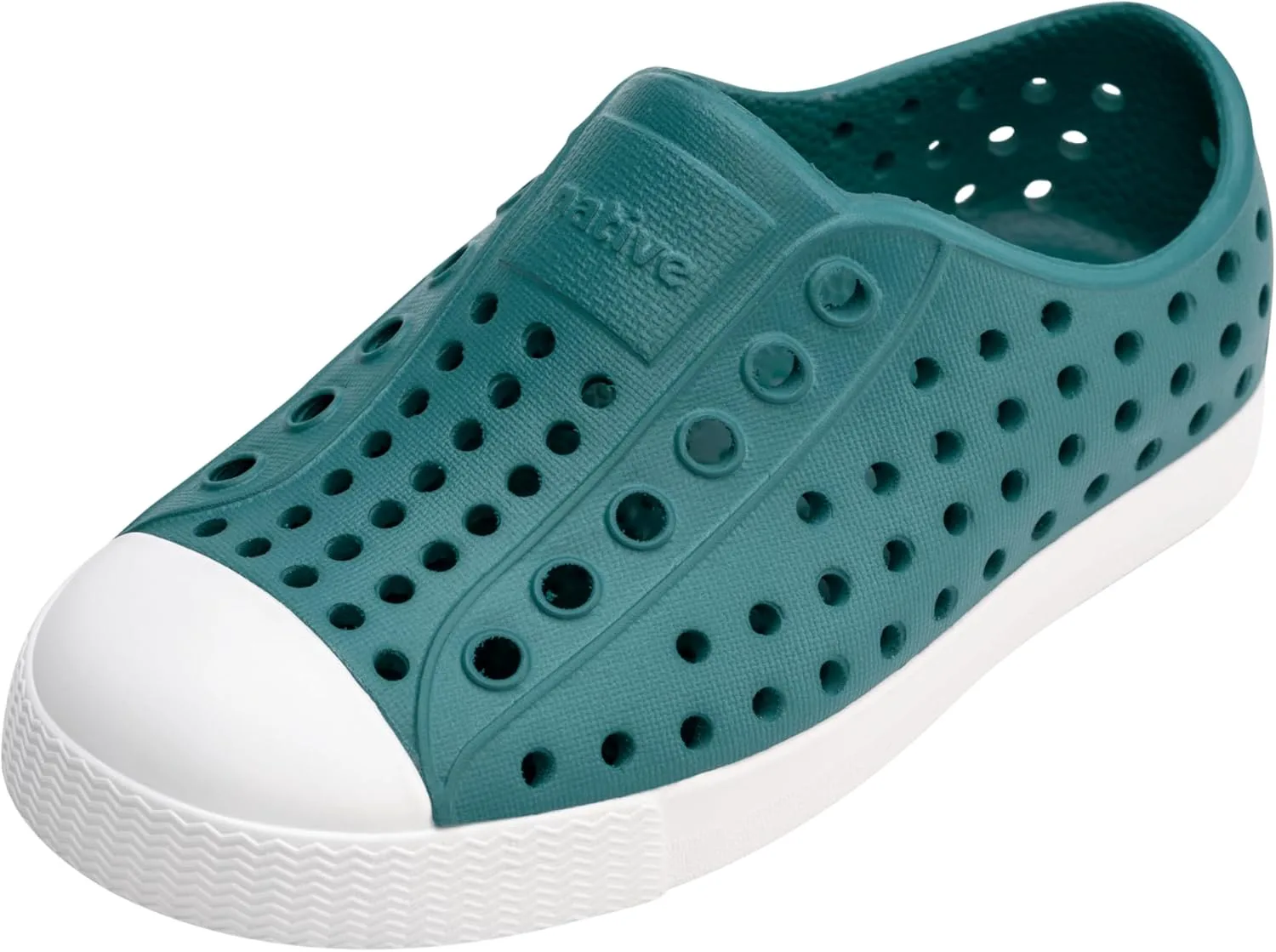 

Кроссовки Native Shoes Jefferson для детей любого пола (малыши/маленькие дети), зеленый/белый
