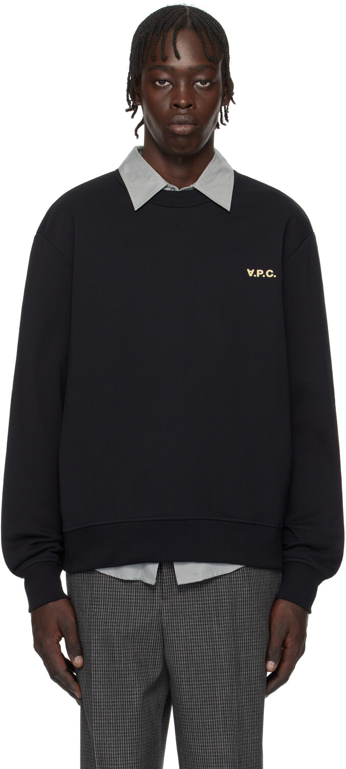 

Черная толстовка Boxy Petit 'VPC' A.P.C.