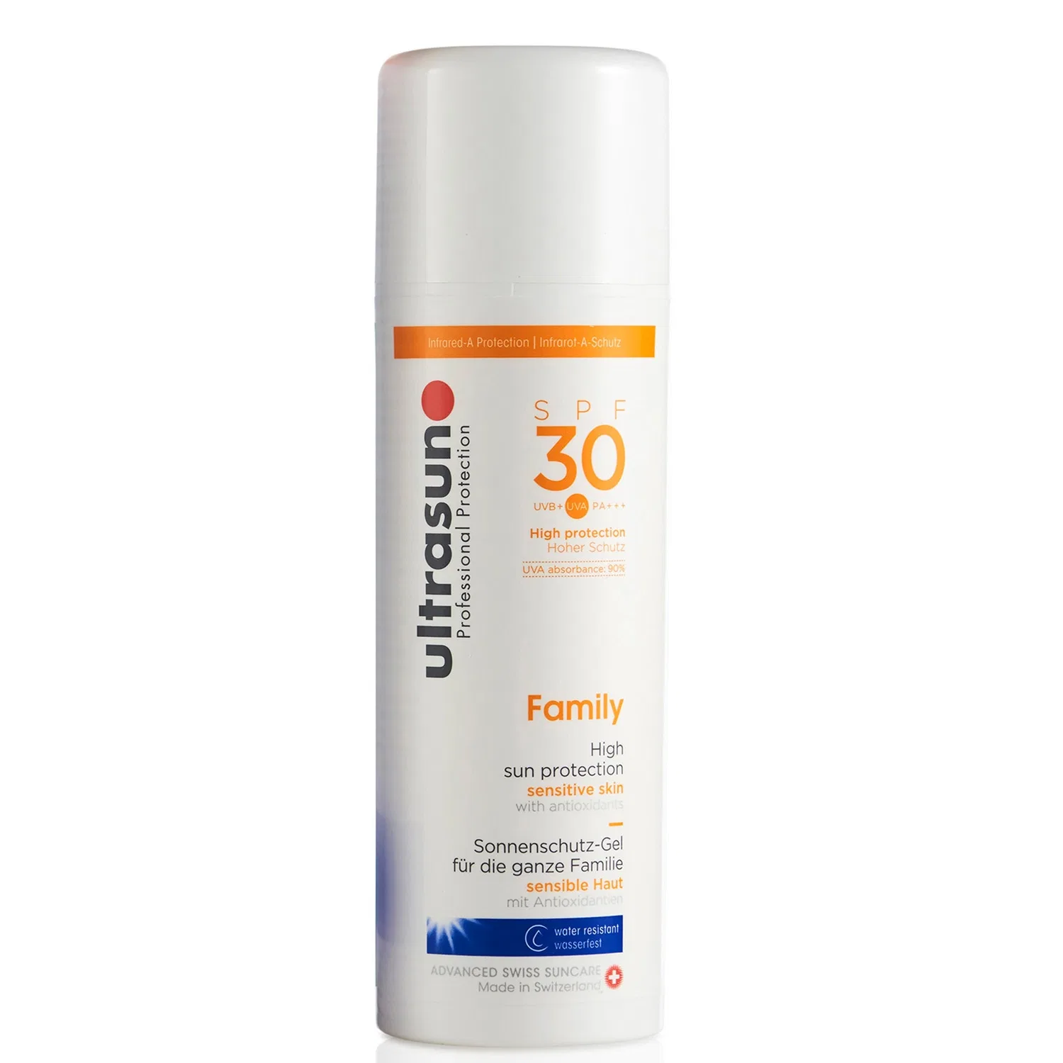 Семейный солнцезащитный крем SPF 30 для очень чувствительной кожи (150 мл) и средство после загара Ultrasun — фото 2
