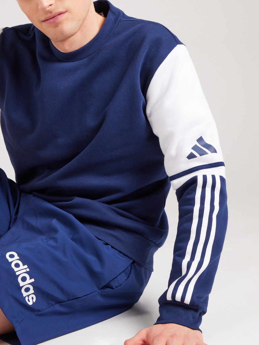 Спортивная толстовка ADIDAS PERFORMANCE SQ25, темно-синий — фото 3